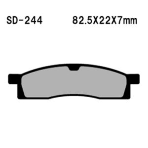 Vesrah disc pads SD244 AX35119 [] - Image 1