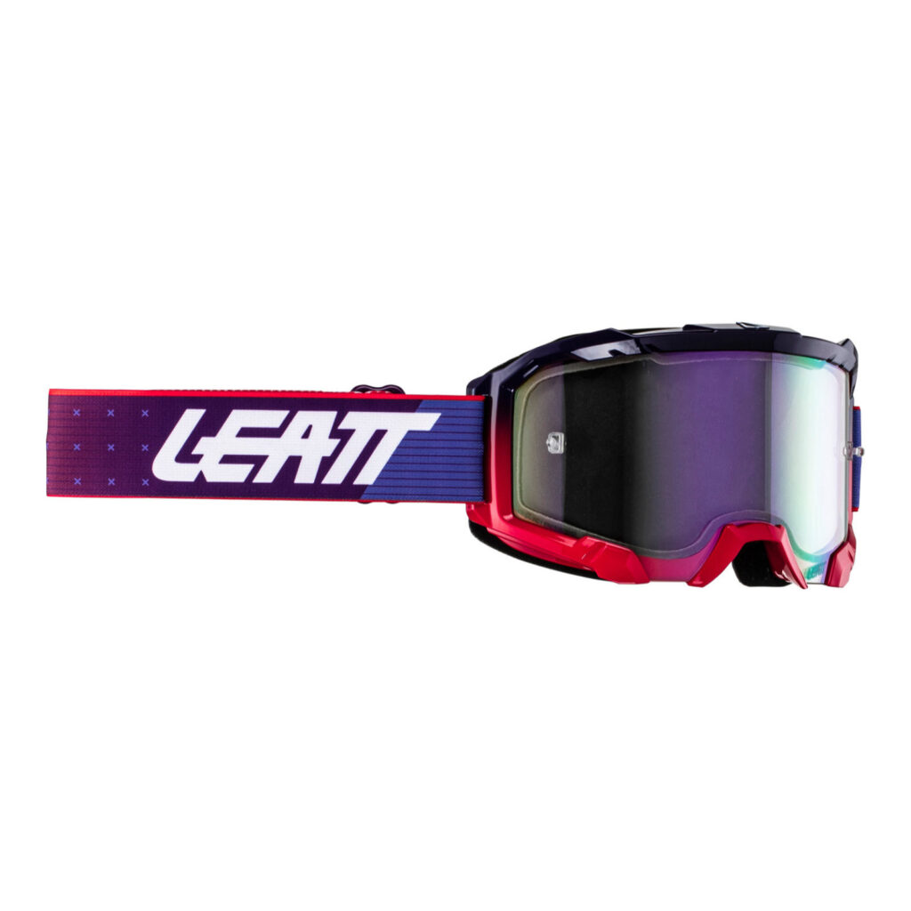 Leatt Velocity 4.5 Motocross Goggles Iriz Sundown Purple 78%