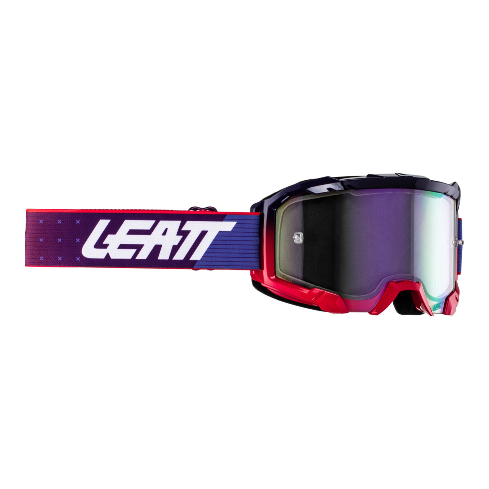 Leatt Velocity 4.5 Motocross Goggles Iriz Sundown Purple 78% - Image 1