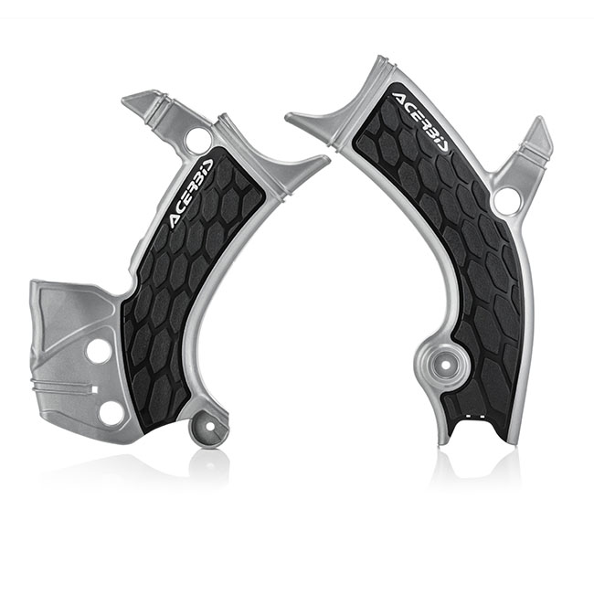YZ450F Grip Frame Guards 2018-22 Grey/Black Acerbis []