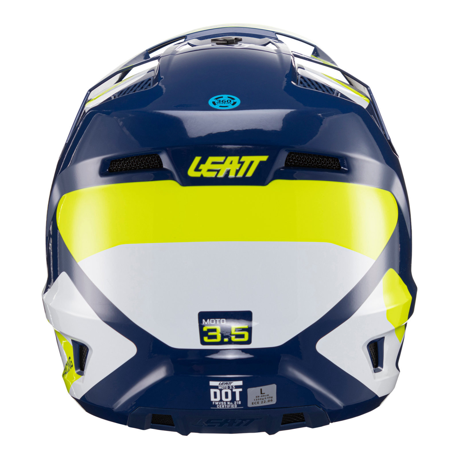 Leatt Moto Helmet Kit 3.5 Blue - Image 6