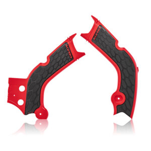 X-Grip Frame Guard CRF450R 2019-20 Red/Black Acerbis [A] - Image 2