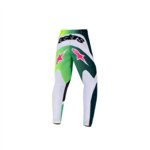 Alpinestars Fluid Portl Motocross Pants Youth Green/White/Black - Image 2