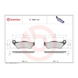 Brembo Brake Pad - Sintered Front - Image 3