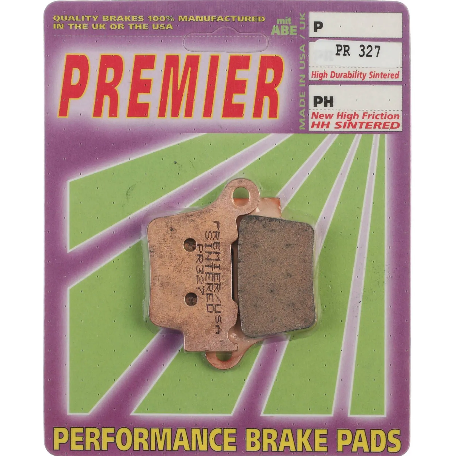 PREMIER BRAKE PADS FULL SINT MOTO X KTM450 R