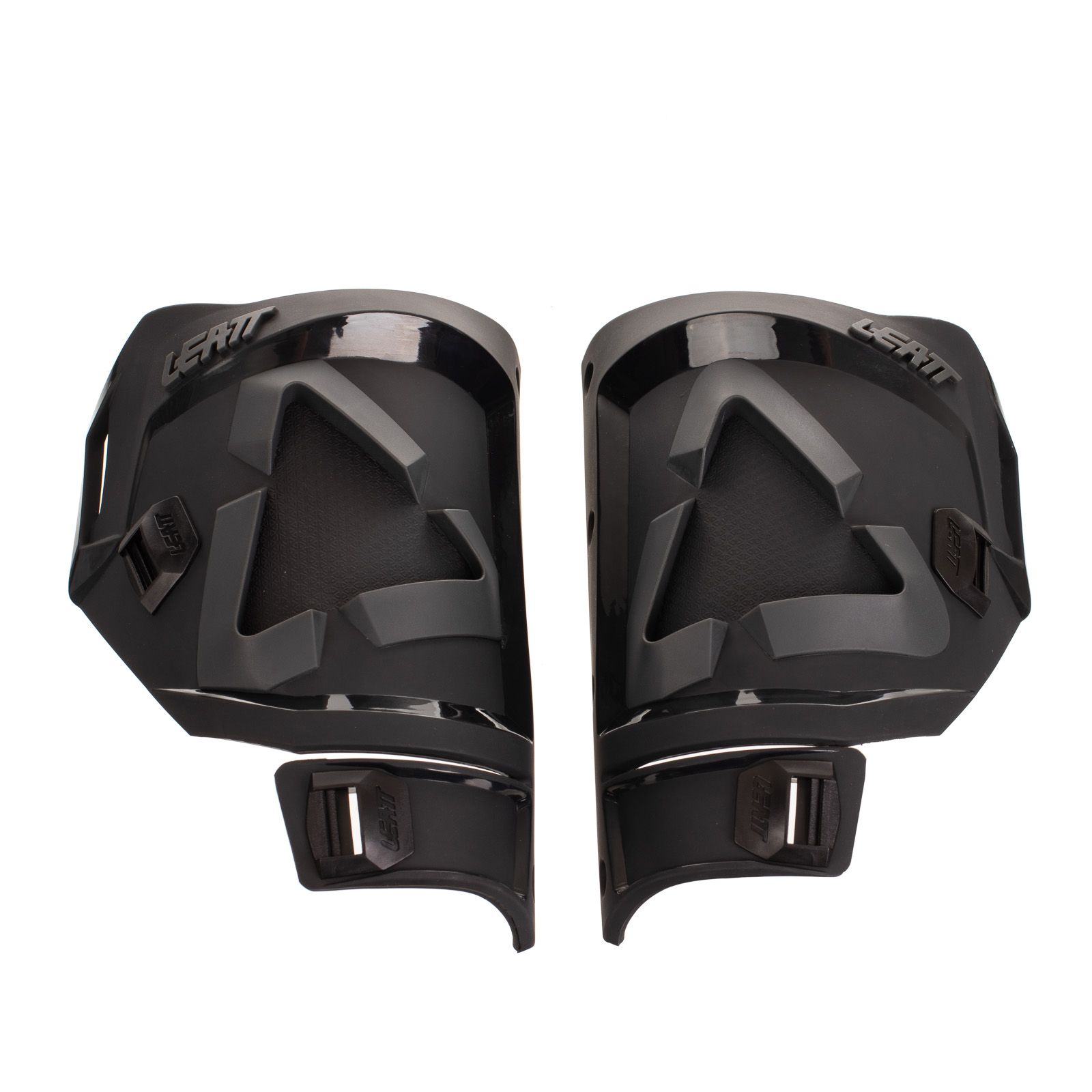 LEATT BOOT SHIN PLATE KIT 5.5 BLK PAIR US7-9 - Image 1