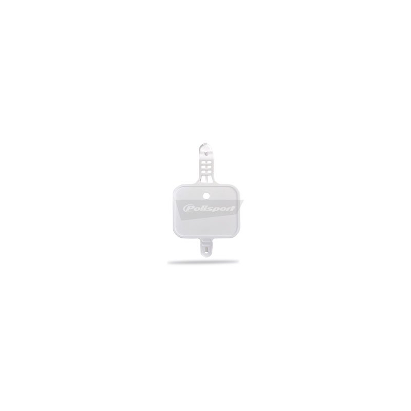 NUMBER PLATE HON CRF50 WHT 04-16