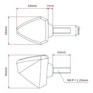 DRC 601 LED FLASHER 12V ORANGE 2PCS - Image 4