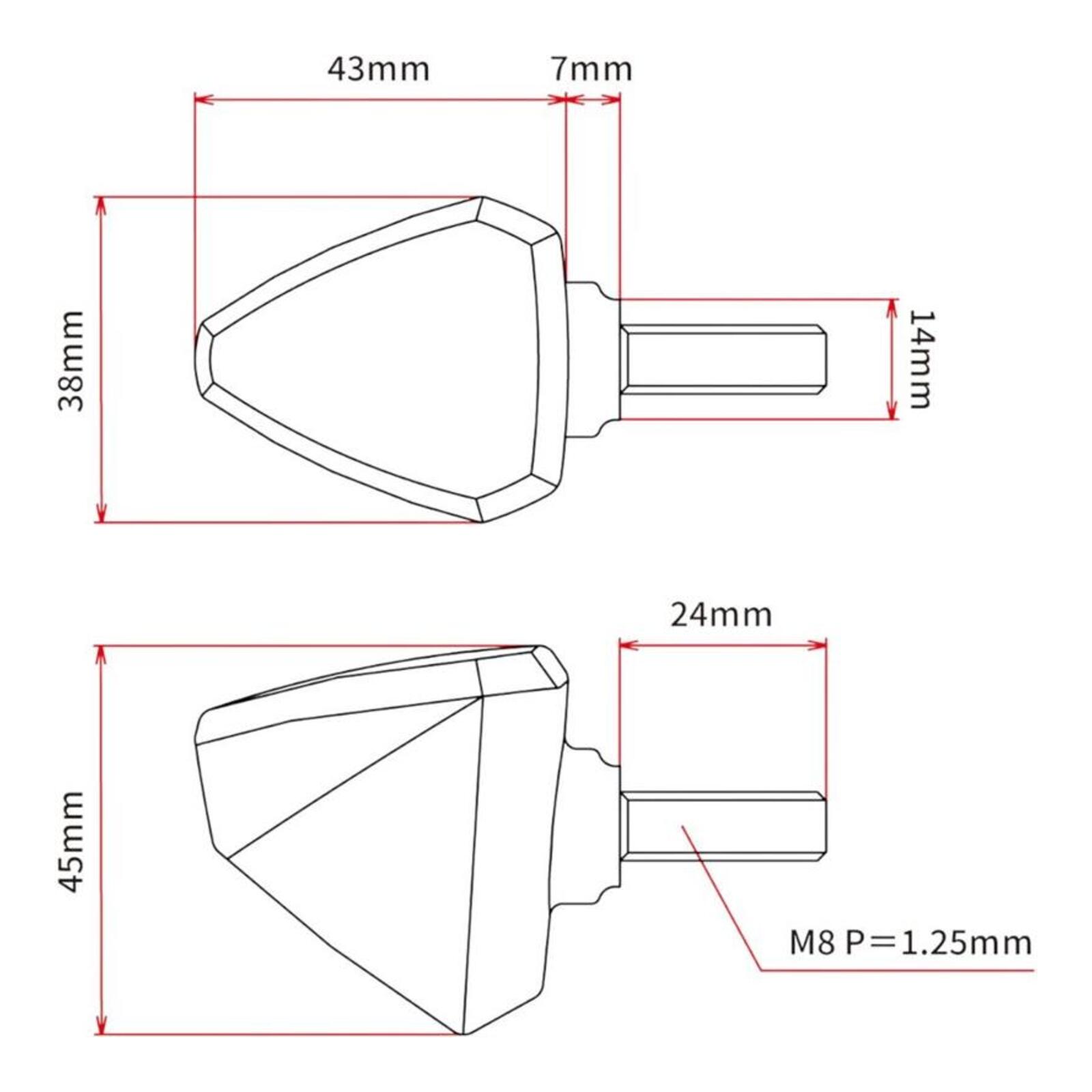 DRC 601 LED FLASHER 12V ORANGE 2PCS - Image 4