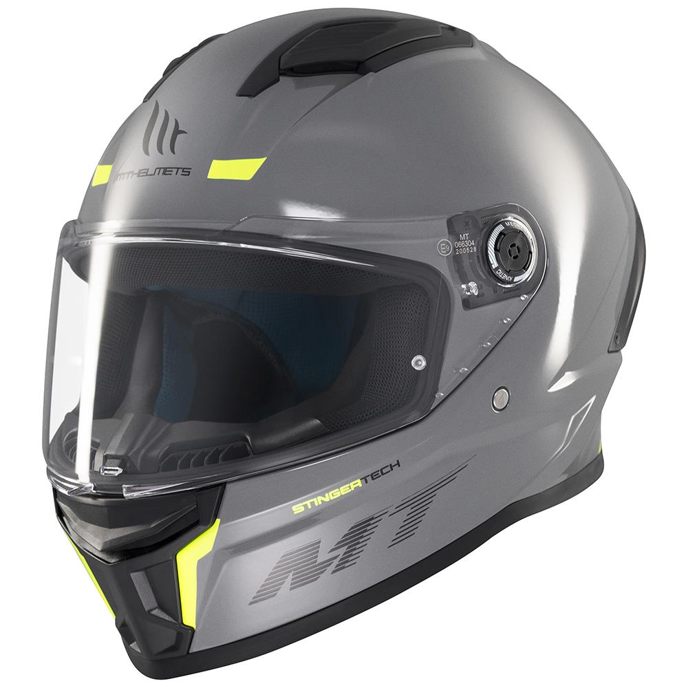 MT Stinger 2 Road Helmet Gloss Grey