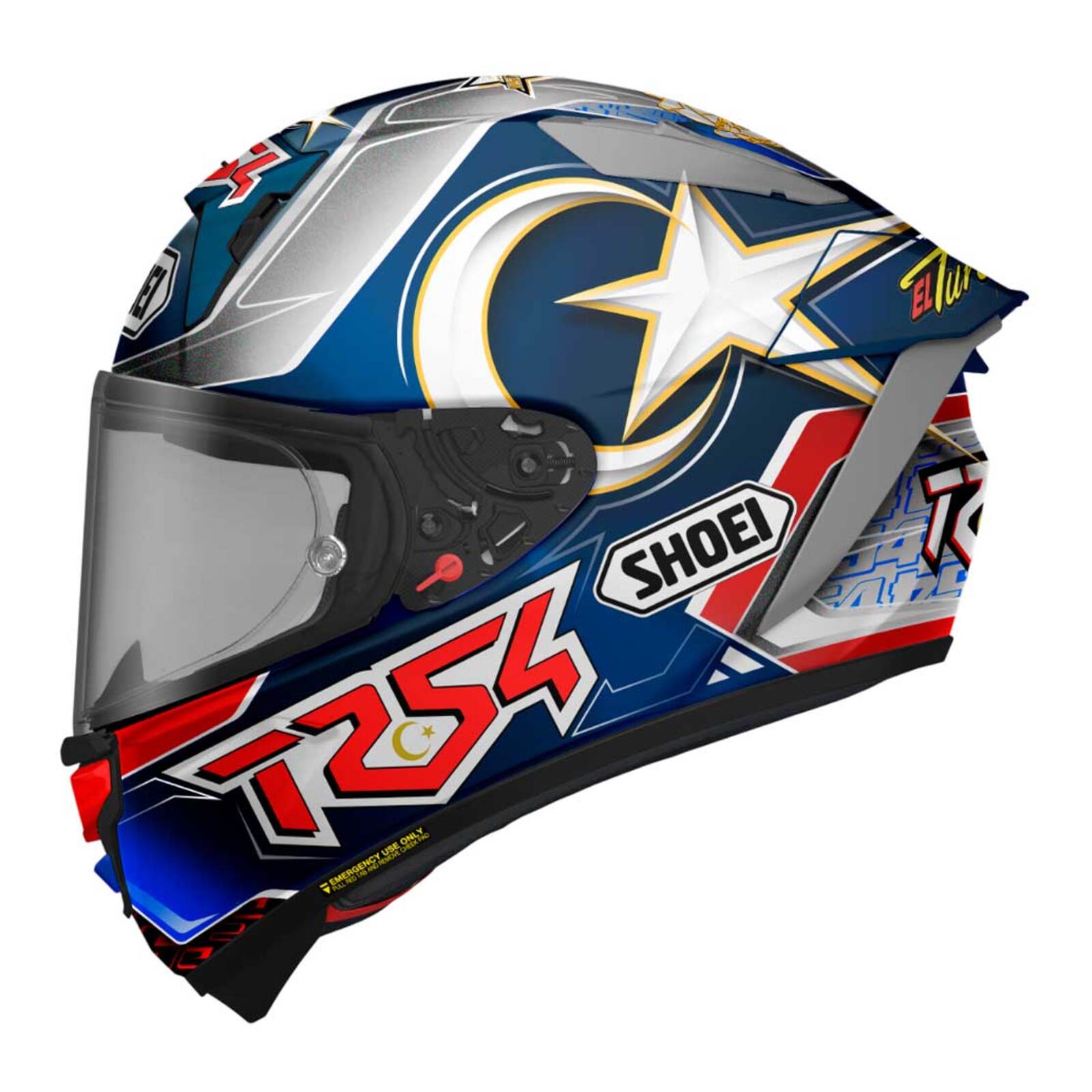 Shoei X-SPR Pro Toprak TC-2 Road Helmet - Image 1