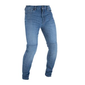 Ofxford AA Riding Jeans SLim MS Mid Blue Long Leg - Image 1