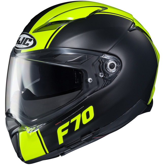 Road Helmet HJC MC4HSF Mago Black/Yellow