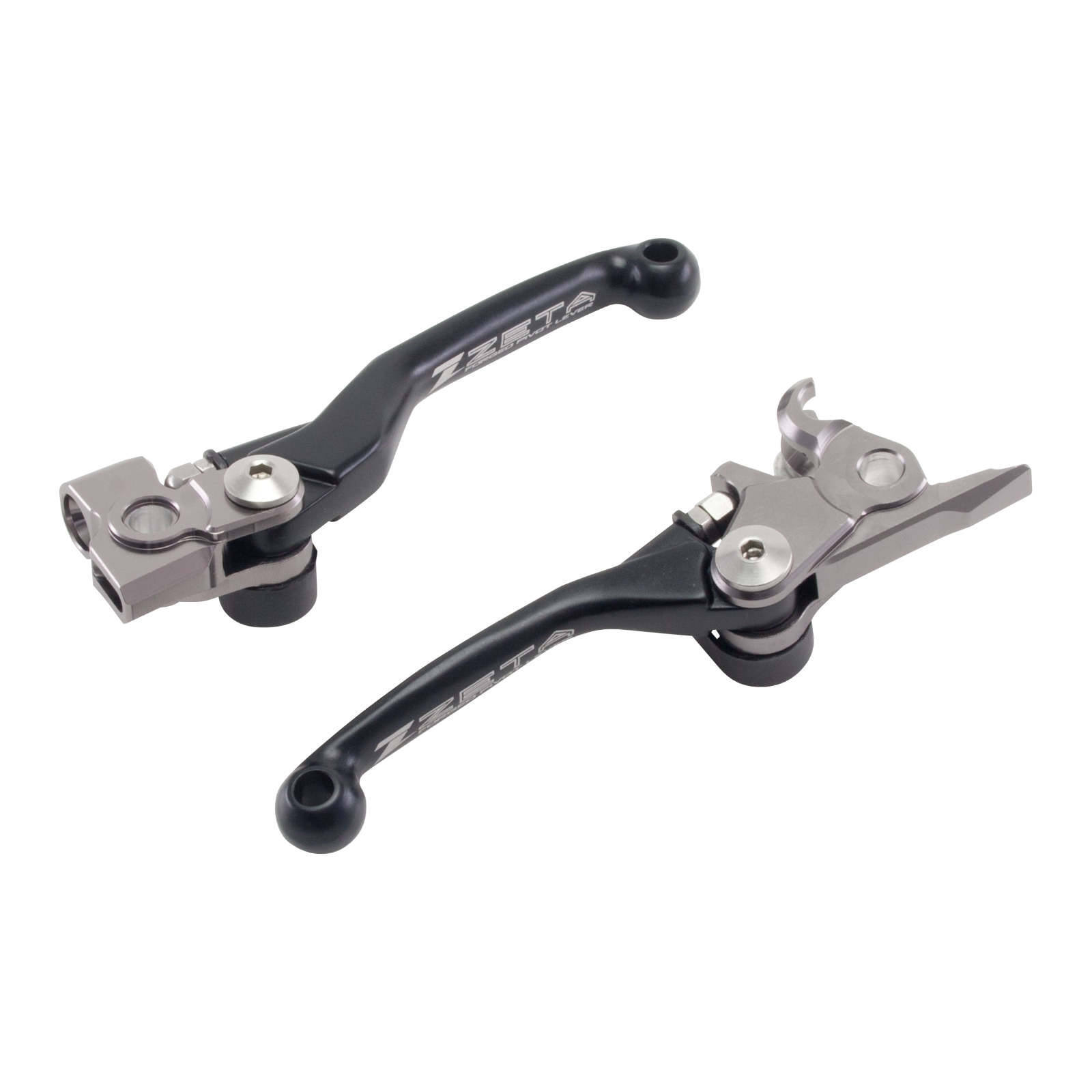 Zeta Pivot Lever Set FP Brembo / KTM Husqvarna - Black - Image 2