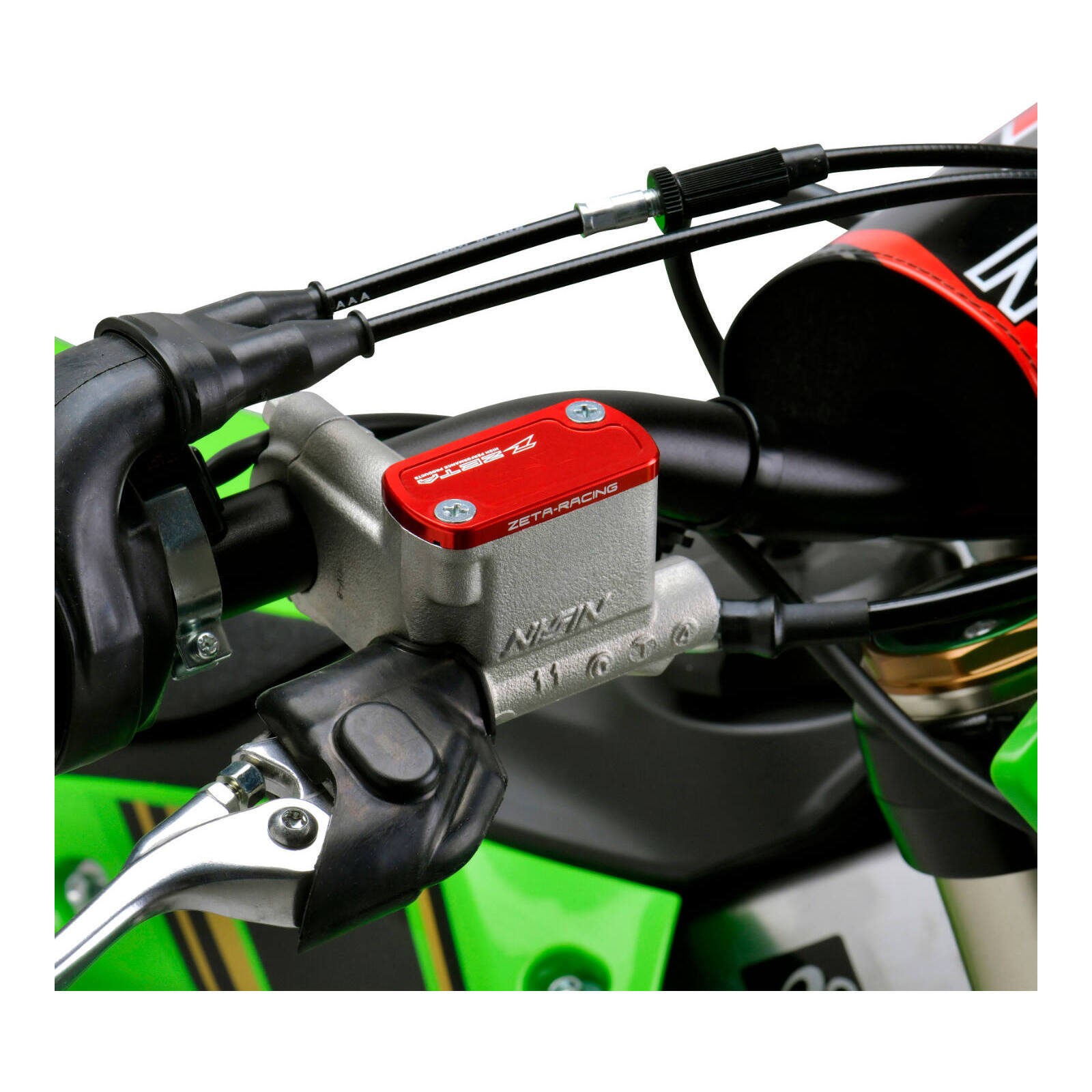 Zeta Front Brake Reservoir Cover Honda CR/CRF, Kawasaki KX450 - Image 8