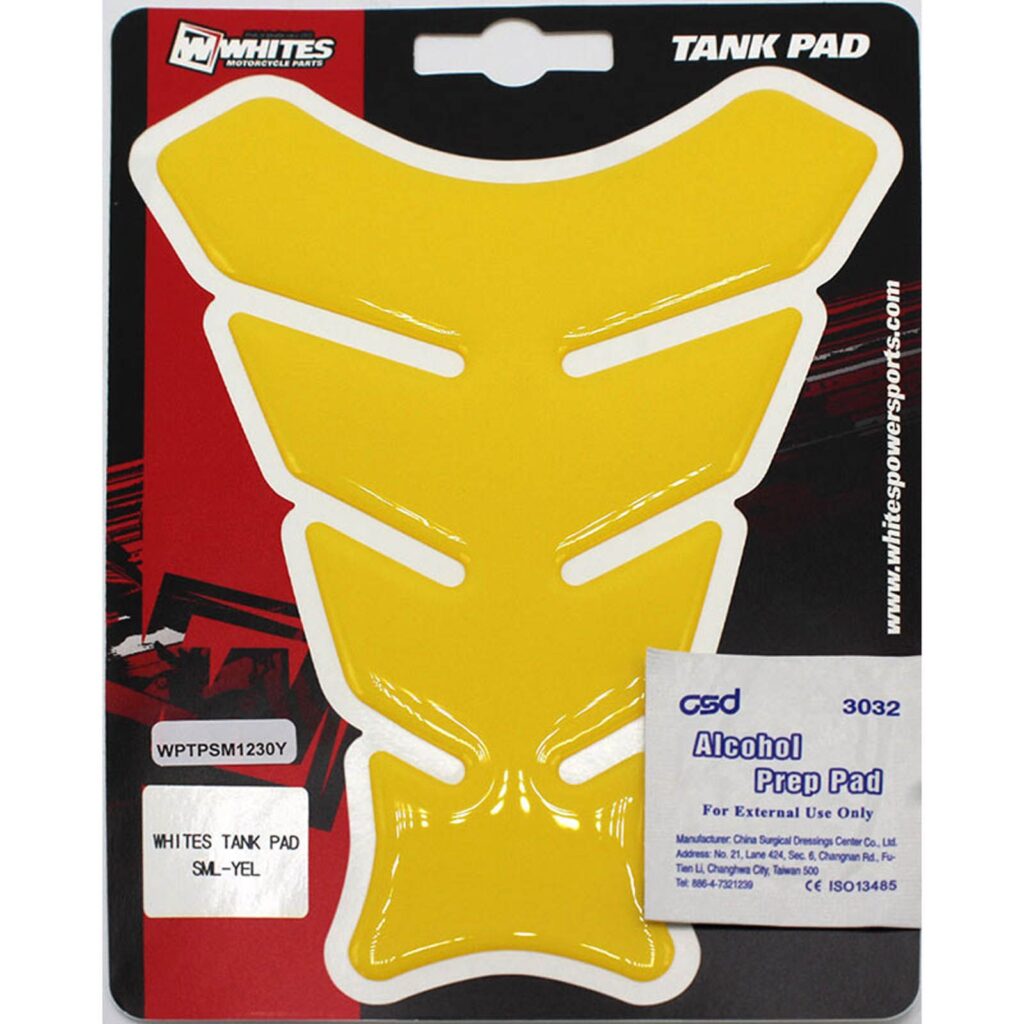Whites TanK Pad Small 138mmx170mm Yellow
