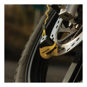Oxford Disc Lock Scoot XD5 - Black / Yellow - Image 2