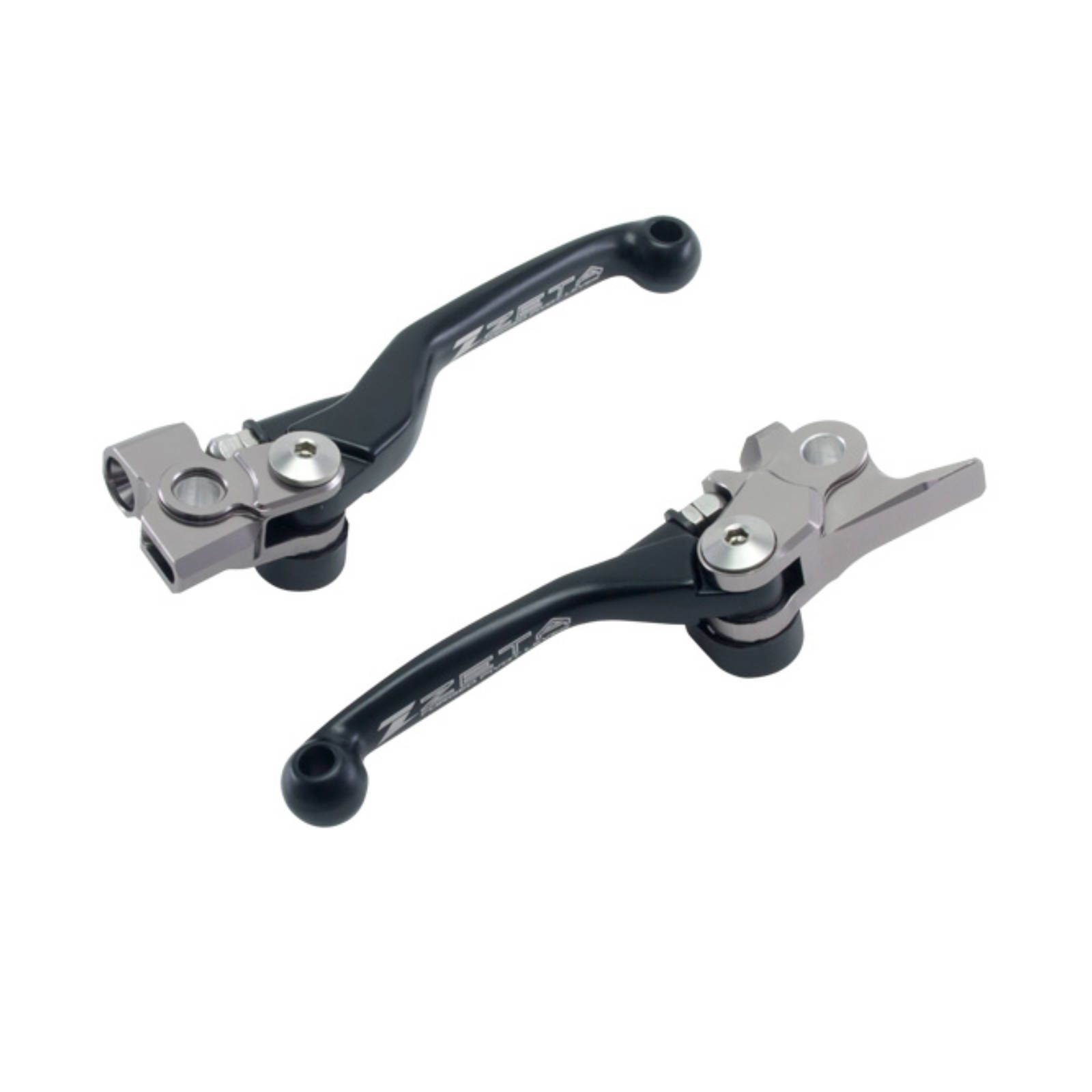 ZETA PIVOT LEVER SET FP KTM HUSQ. BLACK - Image 1