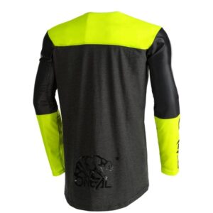 Oneal Mayhem Hexx Motocross Jersey Youth Black/Yellow - Image 2