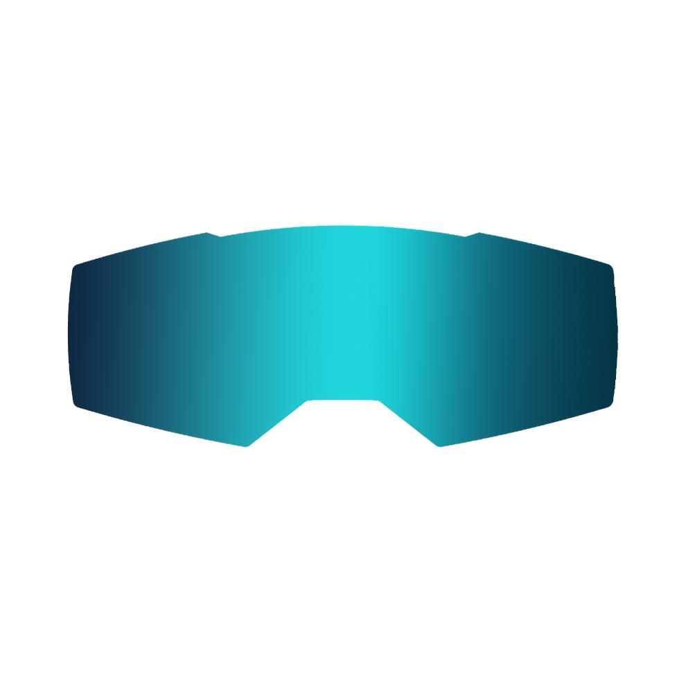BLUR B-40 RAD BLU LENS W/TEAR OFF PINS (lens only)