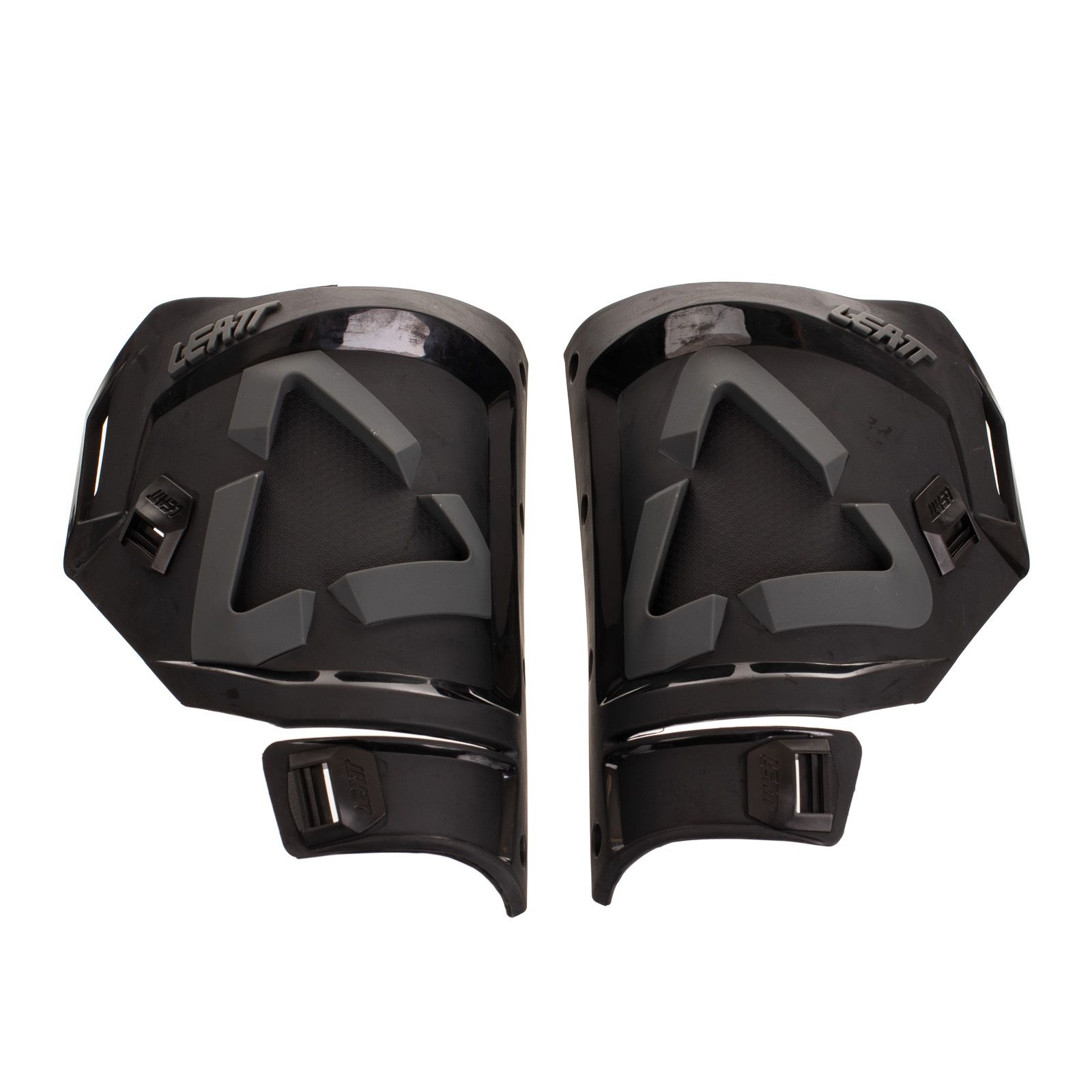 LEATT BOOT SHIN PLATE KIT 5.5 BLK PAIR US10/11 - Image 1