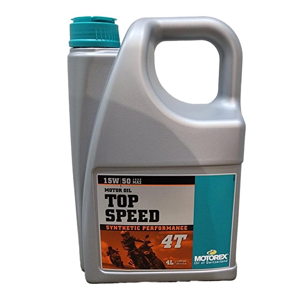 Oil Motorex Top Speed 4T 15W50 4L