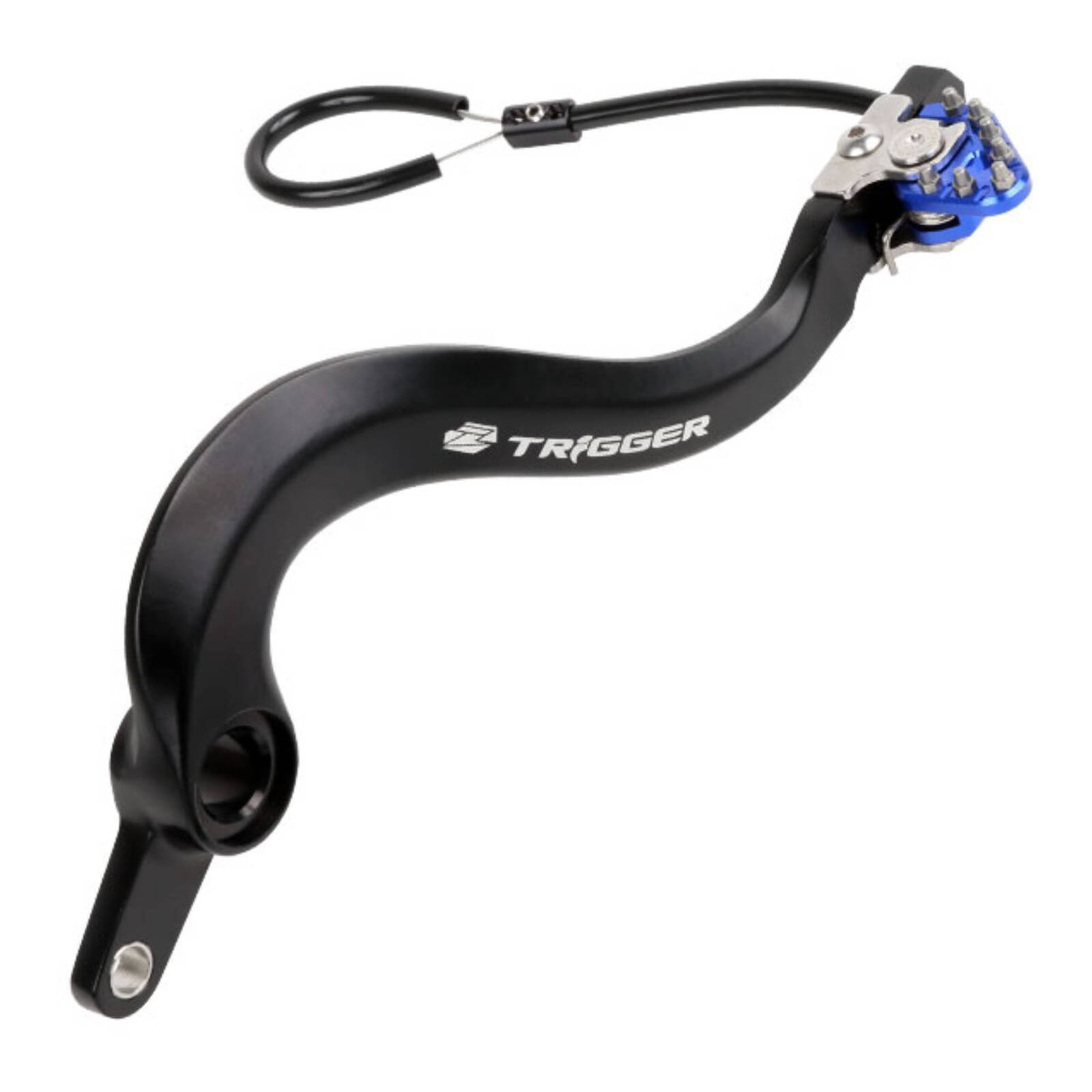 Zeta Trigger Brake Pedal Yamaha YZ450F/WR450F Blue - Image 1