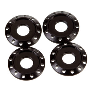 DRC M6 ALUMINUM SPACERS TYPE02 BLACK 4PCS - Image 2