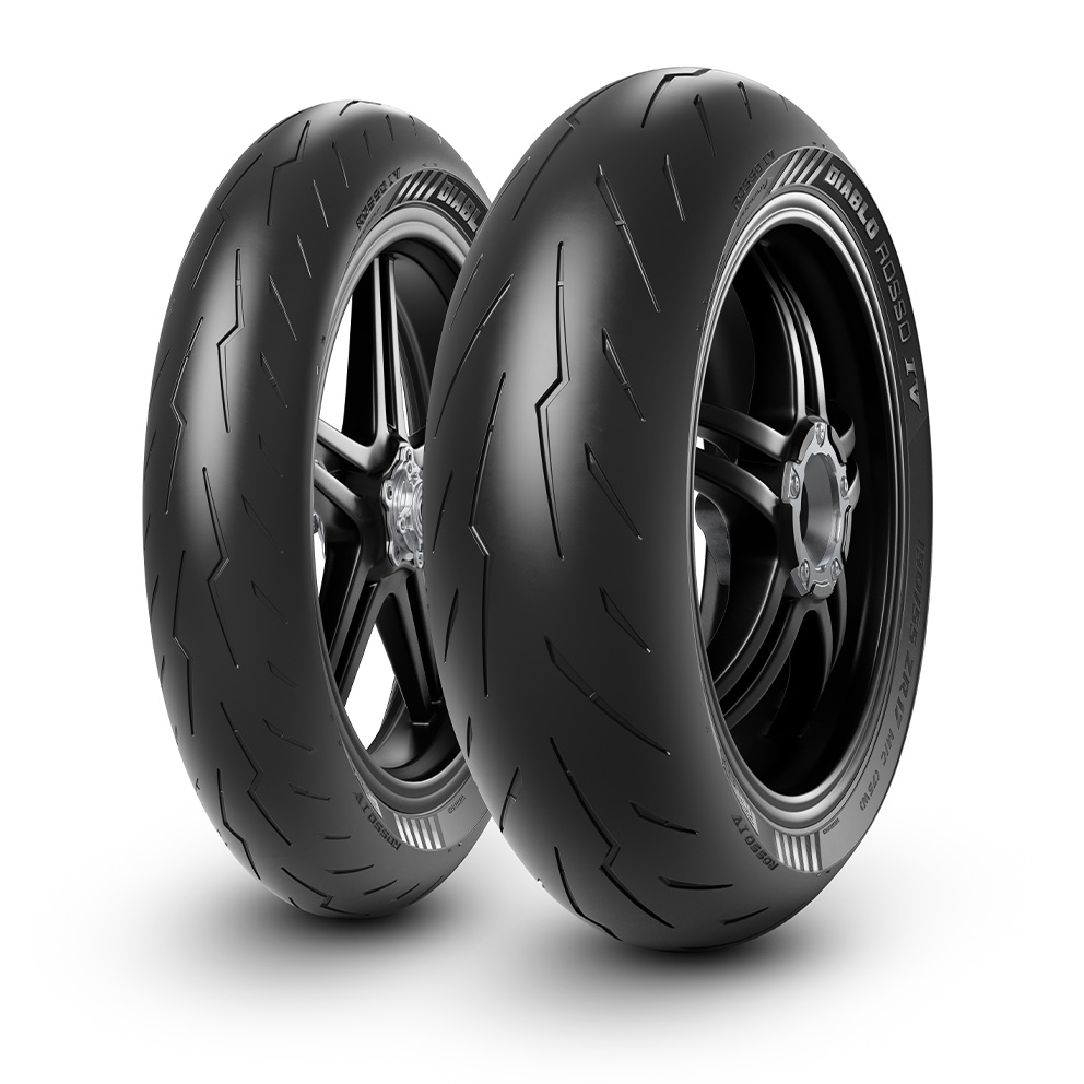 Pirelli Diablo Rosso 4 Sports Rear Road Tyre (Radial) 200/55-17