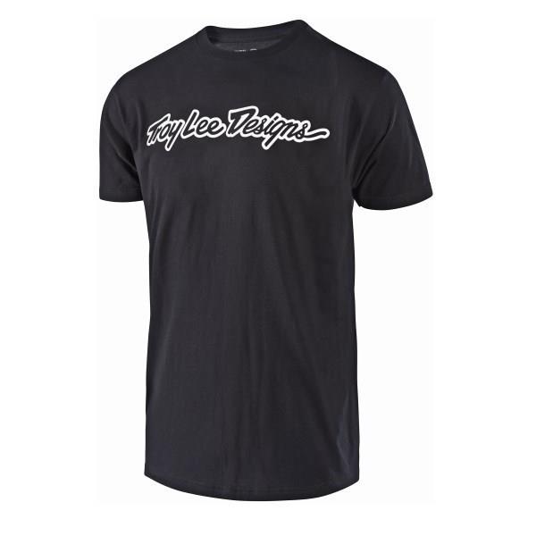 Troy Lee Designs Signature Tee Youth Black