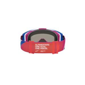 Alpinestars Vision 8 Maven Motocross Goggles Red/Black Mirror Red Lens - Image 4