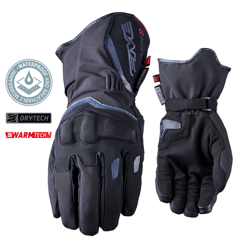 FIVE  WFX3 EVO WP Road Gloves Black