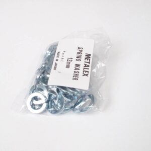 WHITES WASHER SPRING ZP 12mm PKT=50 - Image 1