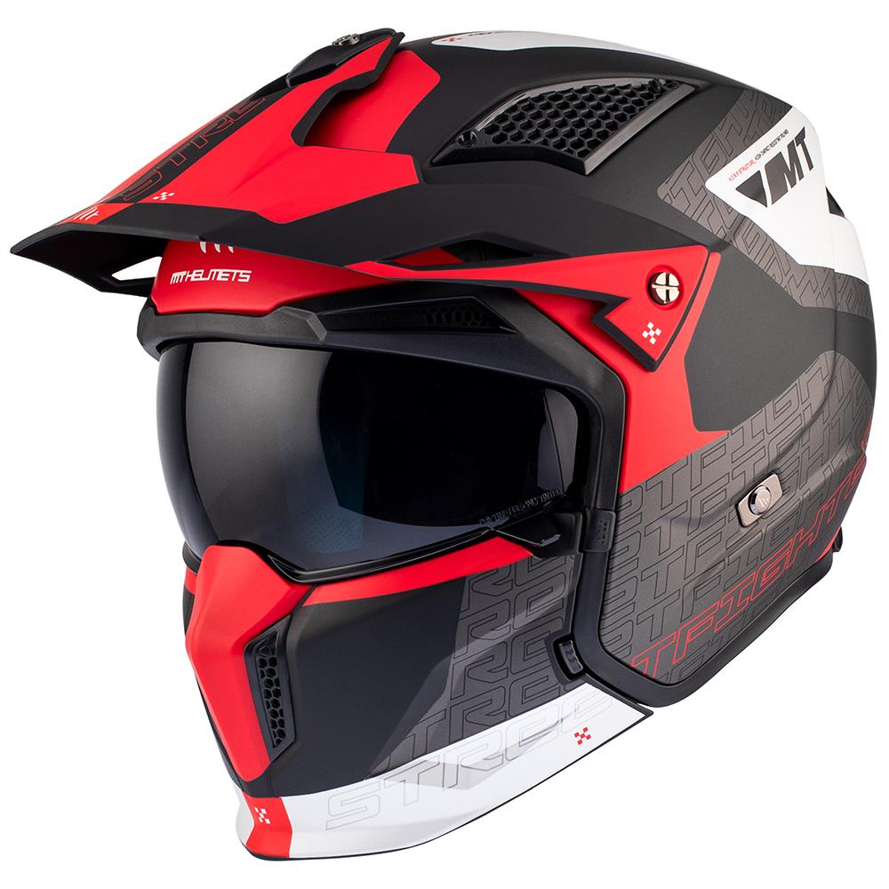 MT Streetfighter SV S Road Helmet Totem Matte Pearl Red