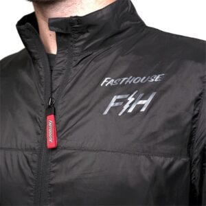 Fasthouse Tracker Packable Windbreaker Black - Image 4
