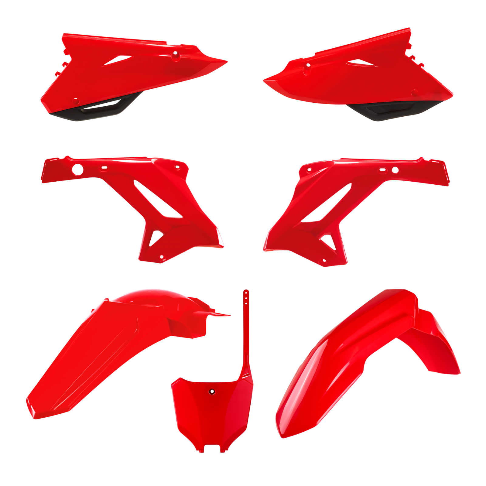 POLISPORT RESTYLING KIT HON CR125/250 00-01 CRF22 STYLE RED - Image 1