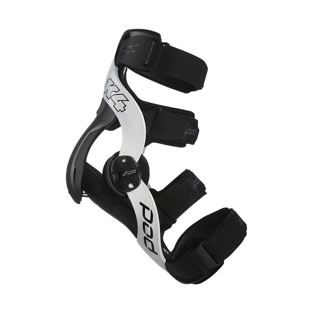Pod K4 2.0 Knee Brace Left White/Black