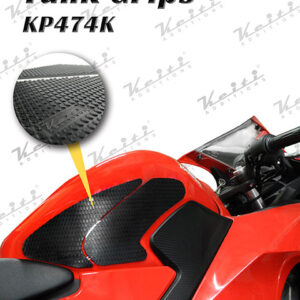 KEITI TANK GRIPS UNIVERSAL 4 PIECE [BLACK] NS - Image 5