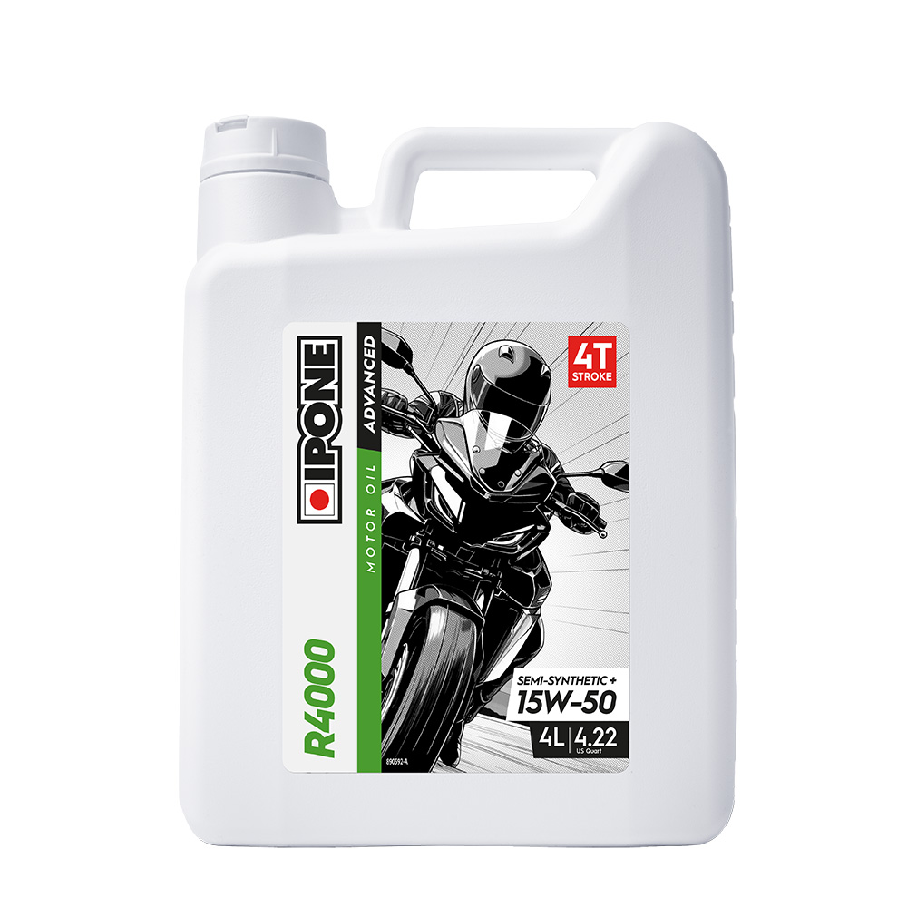 IPONE 15W50 4L R4000 Semi Synthetic Plus Ester Oil