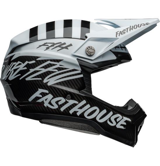 Bell Moto-10 Spherical Fasthouse Mod Squad Motocross Helmet Gloss White/Black