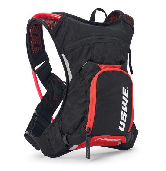 USWE HYdro MTB Hydration Pack Black / USWE Red