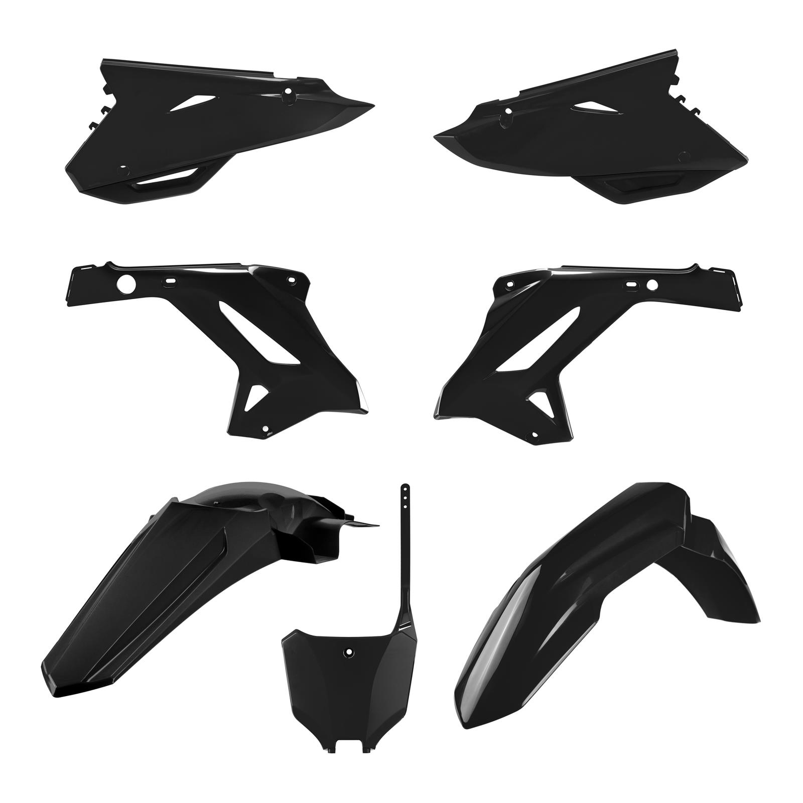 Polisport Restyling Kit Honda CR125/250 '00-'01 CRF22 Style - Black - Image 1