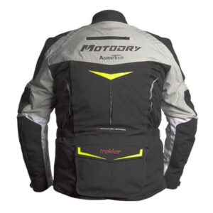 Motodry Trekker Advent-Tour Jacket Black/Grey/Fluro - Image 1