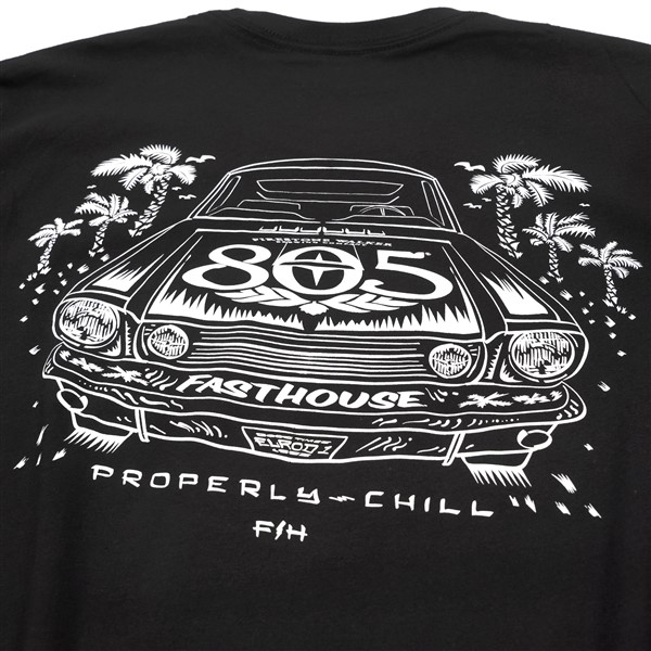 Fasthouse 805 Sunset Tee Black