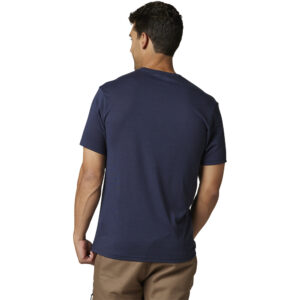 Fox Pinnacle Tech Tee Heather Deep Cobalt - Image 2