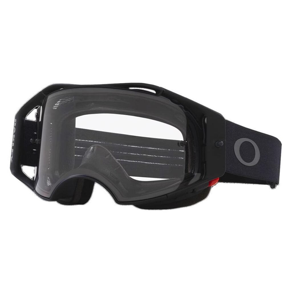 Oakley Airbrake MTB Goggles - Black Gunmetal / Clear lens