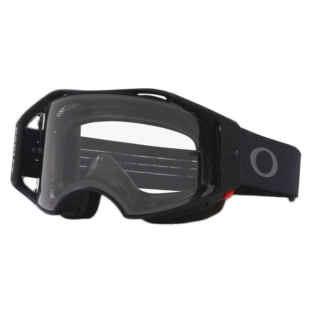 Oakley Airbrake MTB Goggles - Black Gunmetal / Clear lens - Image 1