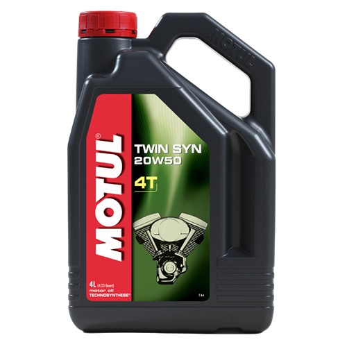 Oil Motul Twin Syn 20W50 Stroke 4 Litre
