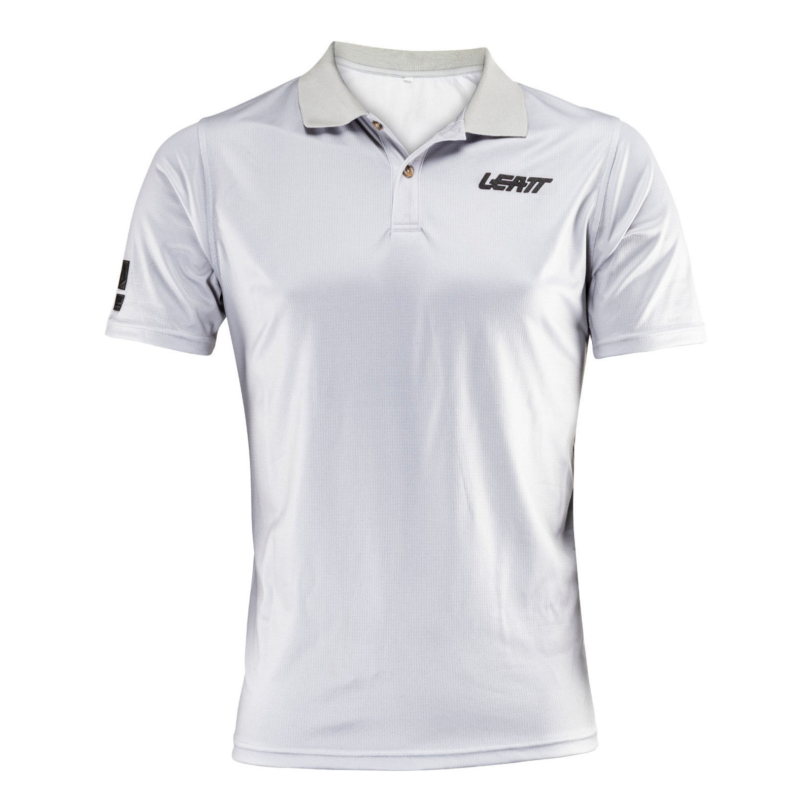 Leatt Team Short Polo Shirt - Steel - Image 3