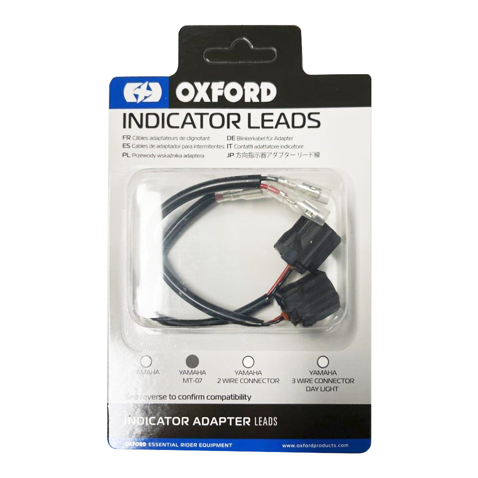 Oxford Indicator Leads Yamaha MT-07 - Image 1